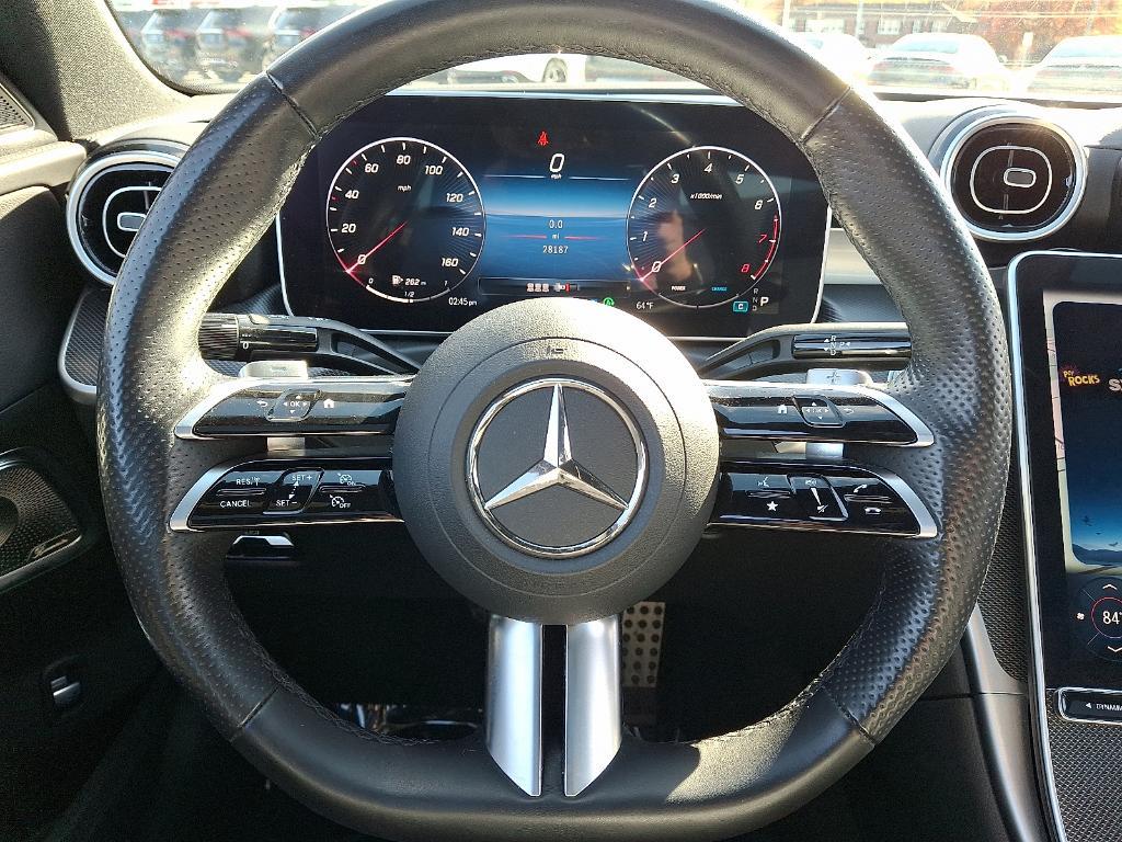 used 2024 Mercedes-Benz C-Class car, priced at $40,900