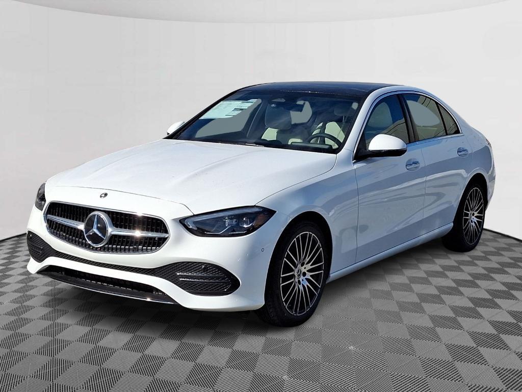 new 2025 Mercedes-Benz C-Class car, priced at $53,055