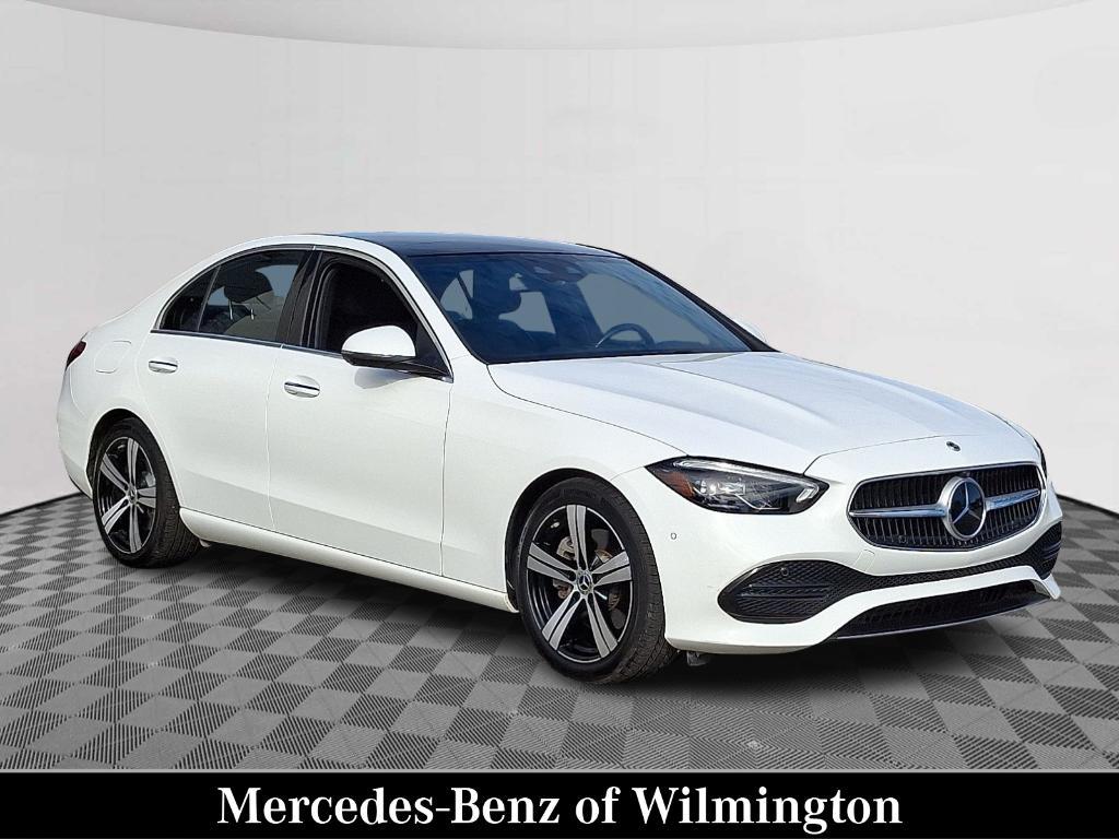 used 2023 Mercedes-Benz C-Class car, priced at $37,900