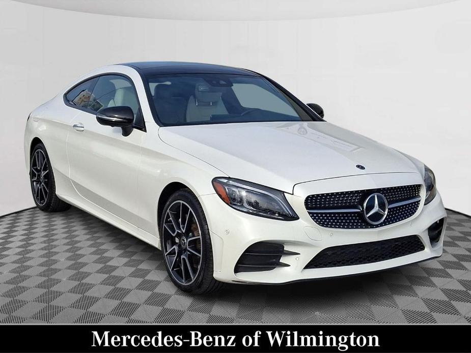 used 2021 Mercedes-Benz C-Class car, priced at $33,900