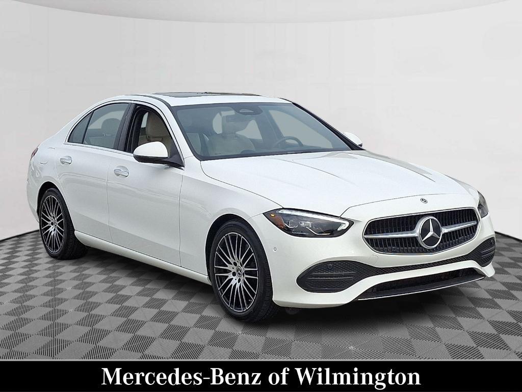 used 2024 Mercedes-Benz C-Class car, priced at $40,900