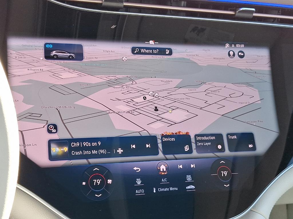 used 2023 Mercedes-Benz EQS 580 car, priced at $61,900