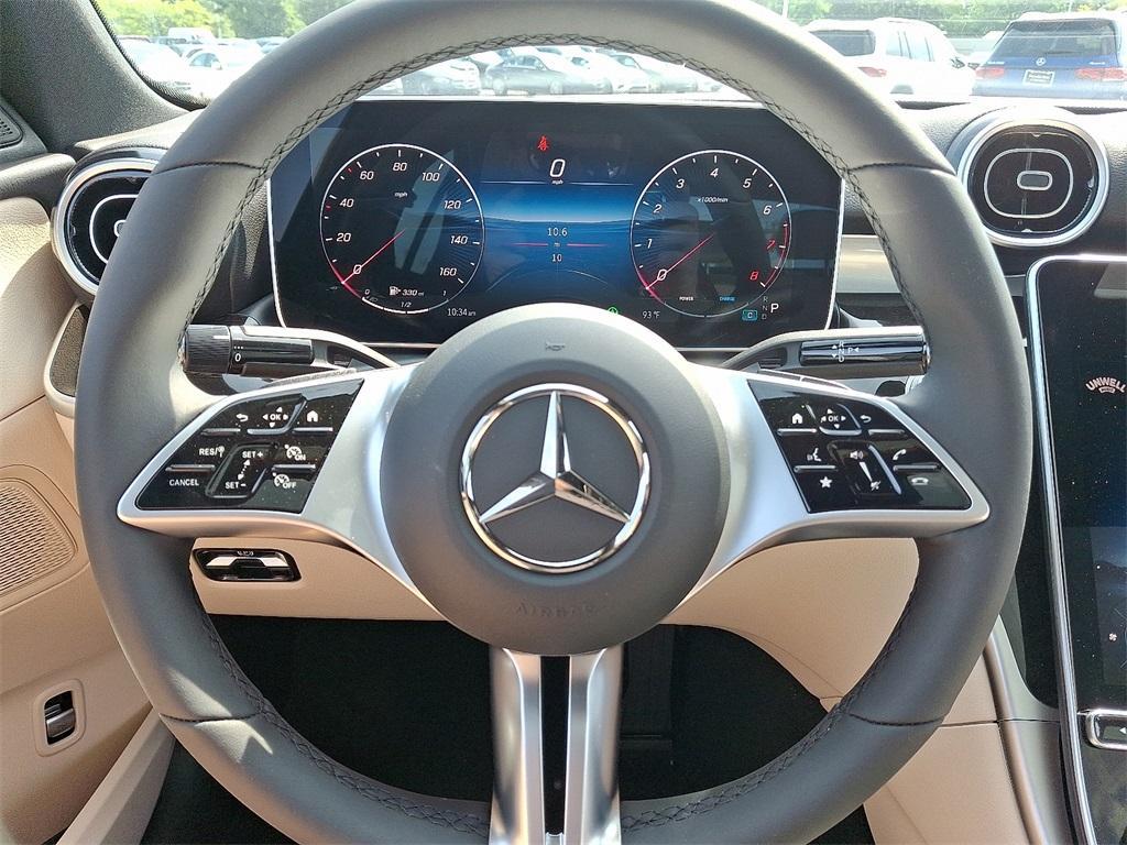 new 2025 Mercedes-Benz C-Class car, priced at $52,885