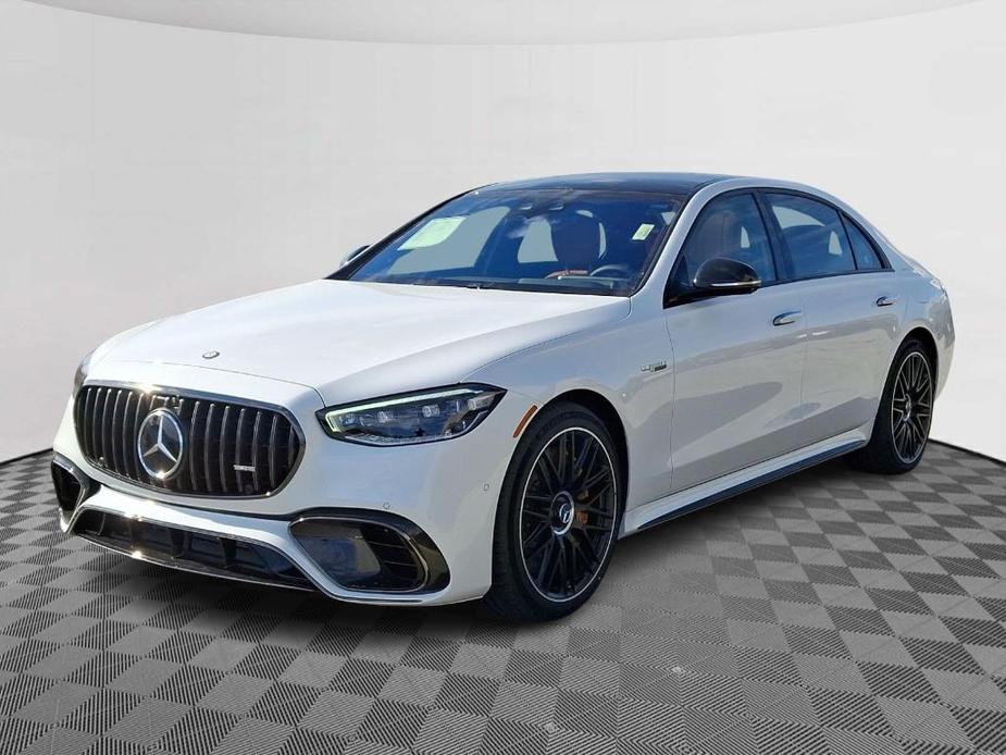 new 2025 Mercedes-Benz AMG S 63 E car, priced at $214,875