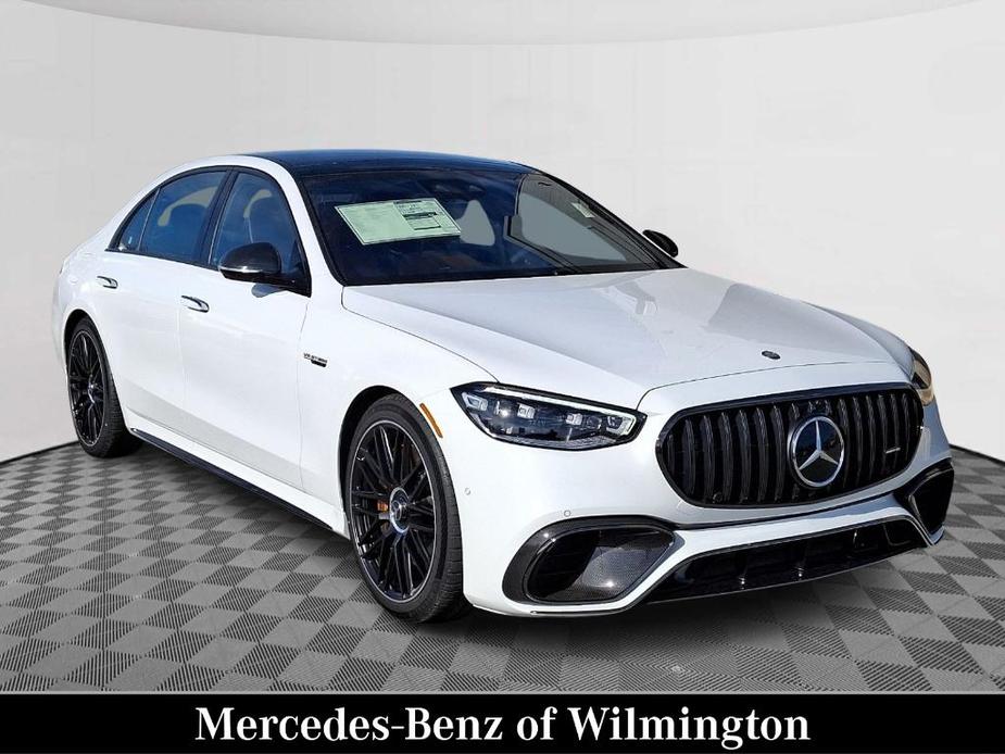 new 2025 Mercedes-Benz AMG S 63 E car, priced at $214,875