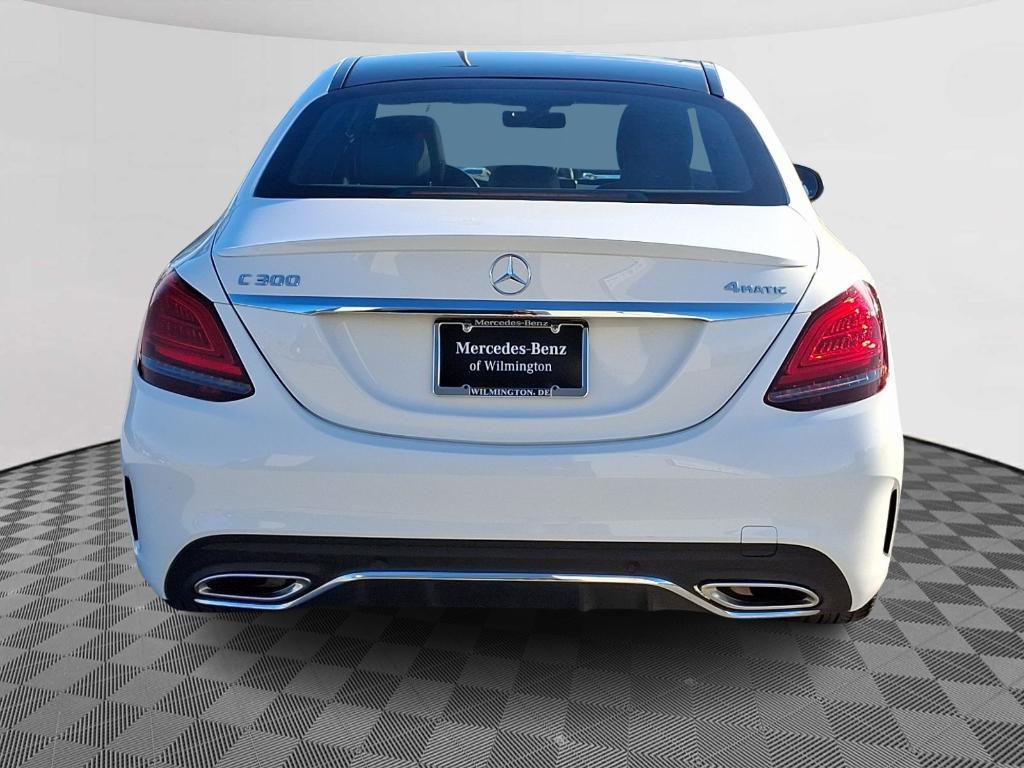 used 2021 Mercedes-Benz C-Class car, priced at $30,900