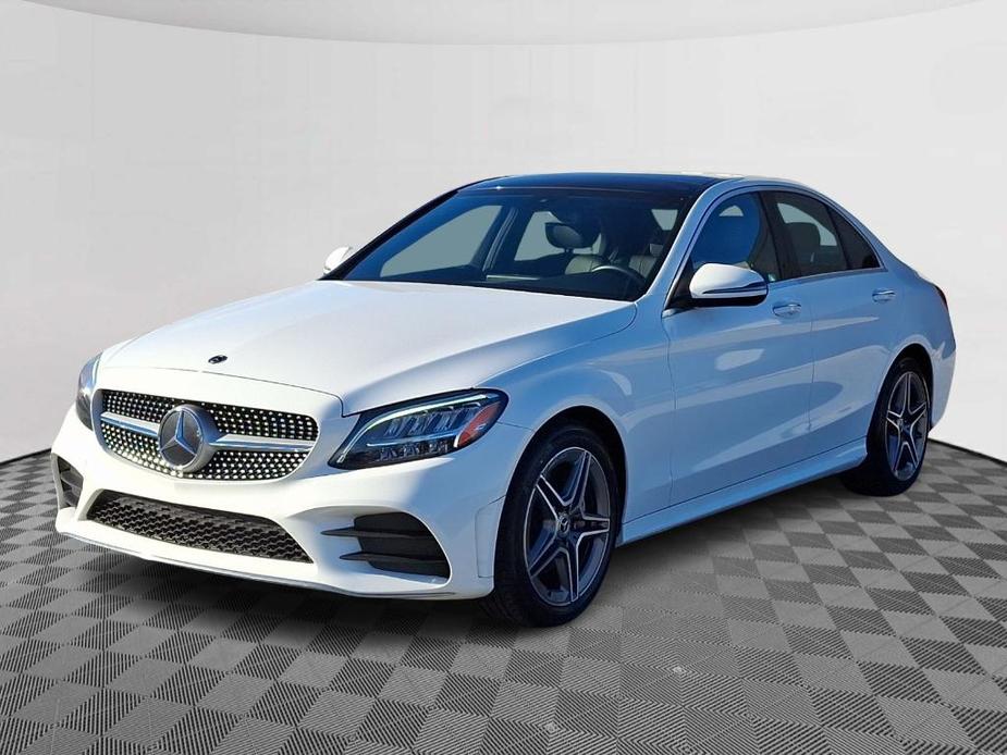 used 2021 Mercedes-Benz C-Class car, priced at $30,900