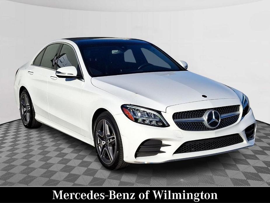 used 2021 Mercedes-Benz C-Class car, priced at $30,900