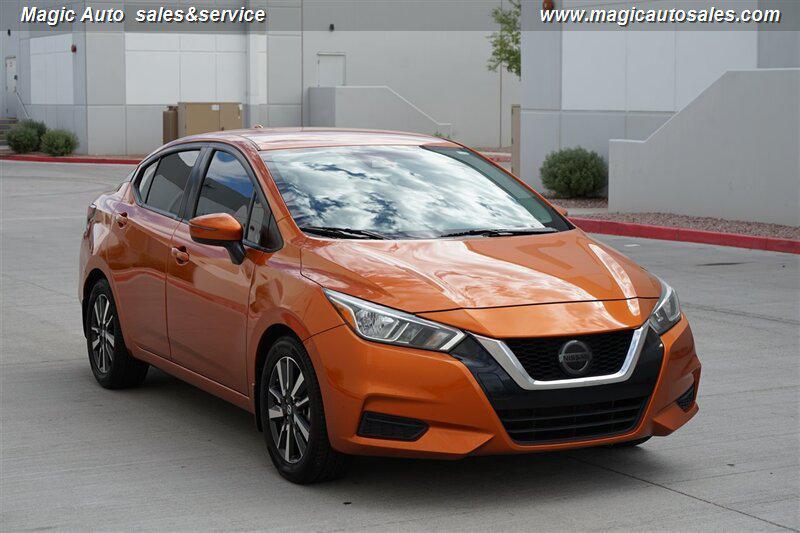 used 2021 Nissan Versa car, priced at $10,950