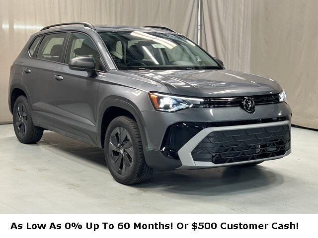 new 2025 Volkswagen Taos car, priced at $26,153