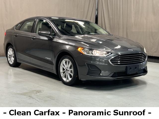 used 2019 Ford Fusion Hybrid car, priced at $18,494