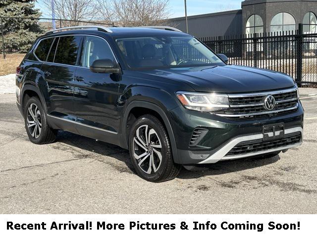 used 2021 Volkswagen Atlas car, priced at $31,199