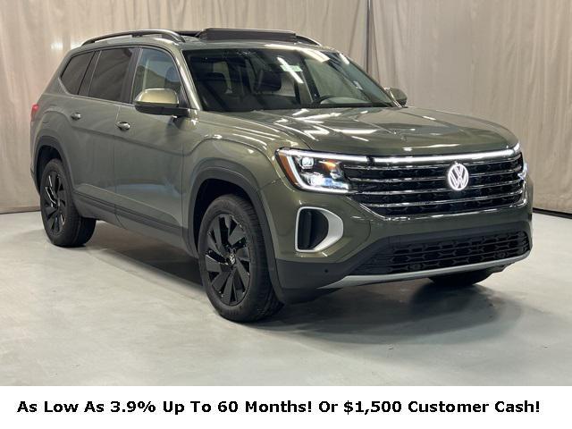 new 2026 Volkswagen Atlas car, priced at $48,494