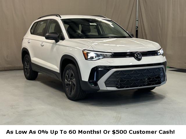 new 2025 Volkswagen Taos car, priced at $26,153