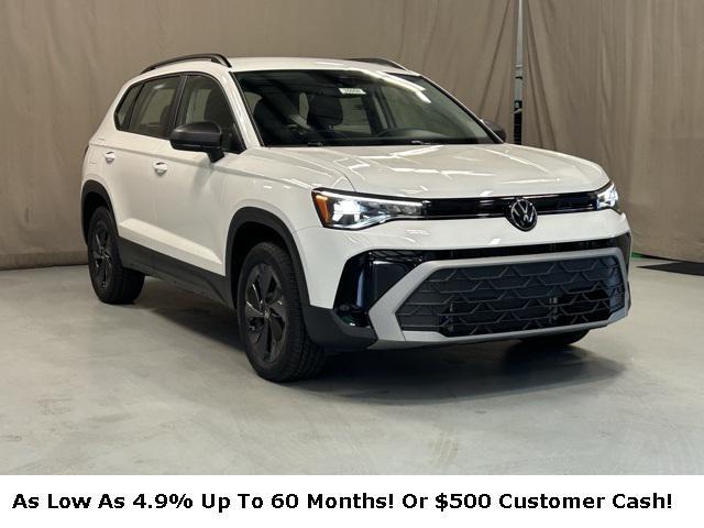 new 2025 Volkswagen Taos car, priced at $26,521