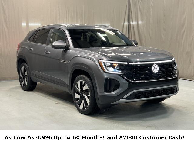 new 2025 Volkswagen Atlas Cross Sport car, priced at $43,118
