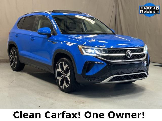 used 2023 Volkswagen Taos car, priced at $25,100