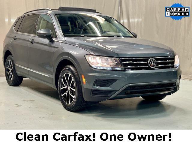 used 2021 Volkswagen Tiguan car, priced at $17,400