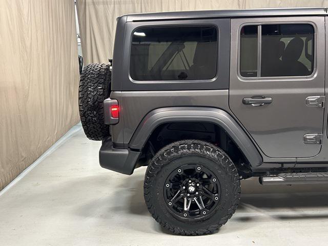 used 2018 Jeep Wrangler Unlimited car, priced at $23,200