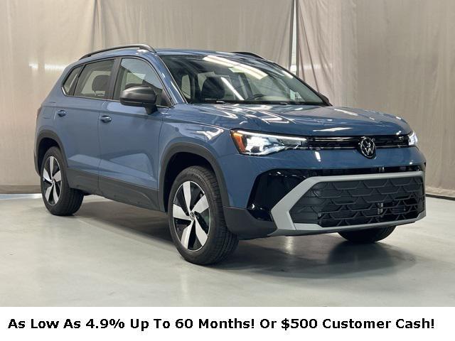 new 2025 Volkswagen Taos car, priced at $27,858