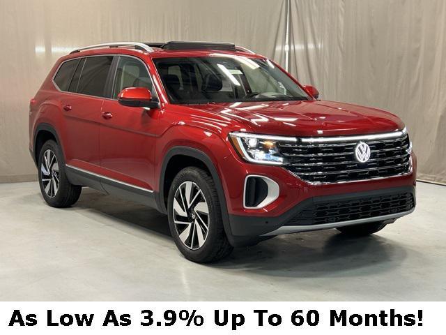 new 2025 Volkswagen Atlas car, priced at $50,756