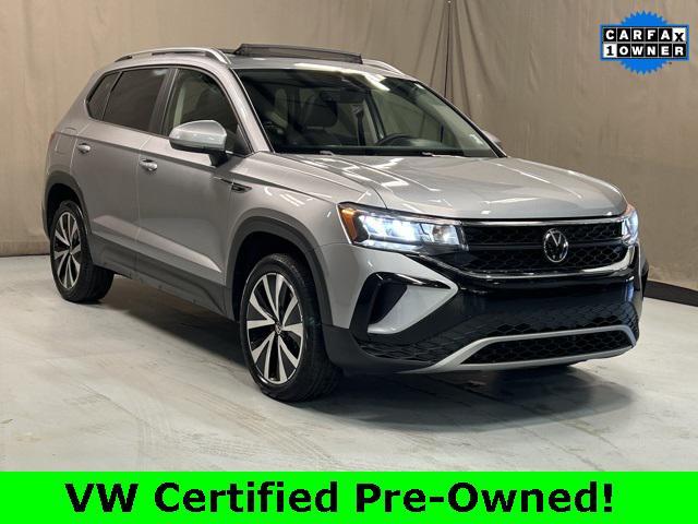 used 2023 Volkswagen Taos car, priced at $19,233