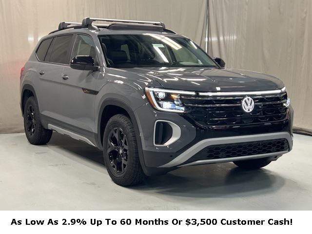 new 2025 Volkswagen Atlas car, priced at $45,796