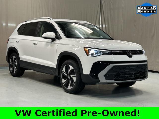 used 2025 Volkswagen Taos car, priced at $24,155