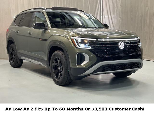 new 2025 Volkswagen Atlas car, priced at $44,646