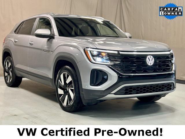 used 2024 Volkswagen Atlas Cross Sport car, priced at $36,800
