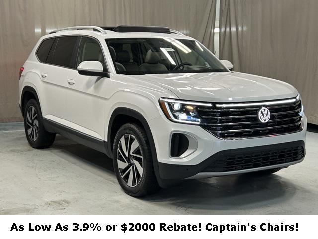 new 2025 Volkswagen Atlas car, priced at $50,216