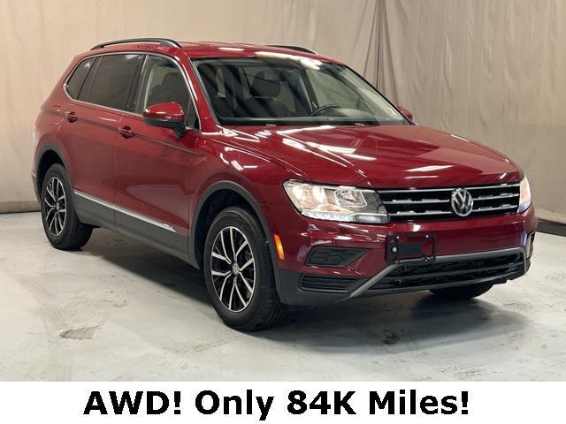 used 2021 Volkswagen Tiguan car, priced at $18,800