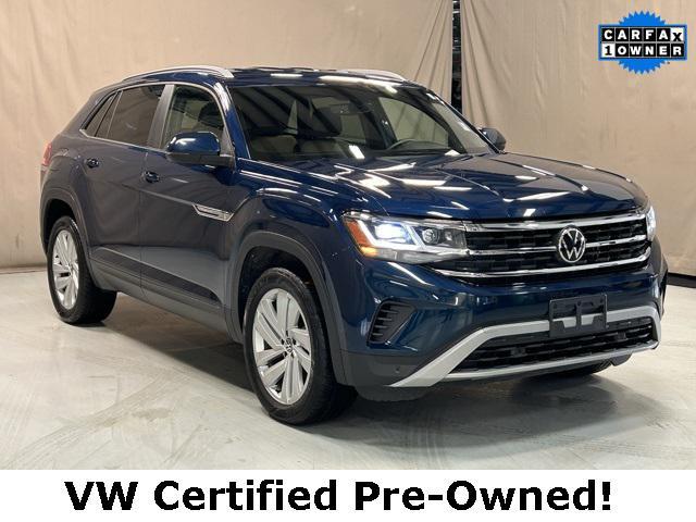 used 2021 Volkswagen Atlas Cross Sport car, priced at $26,028