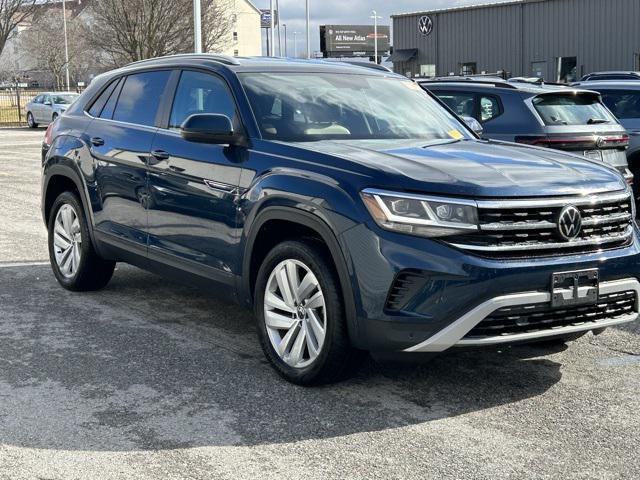 used 2021 Volkswagen Atlas Cross Sport car, priced at $26,997