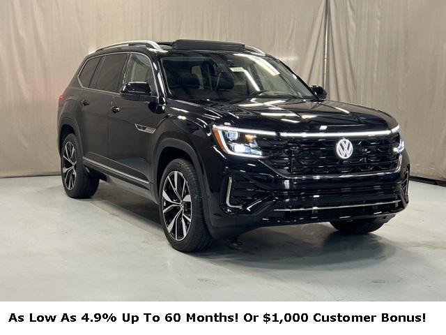 new 2025 Volkswagen Atlas car, priced at $50,867