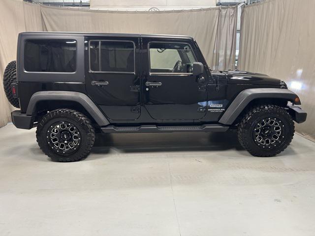 used 2014 Jeep Wrangler Unlimited car, priced at $14,550