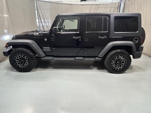 used 2014 Jeep Wrangler Unlimited car, priced at $14,550