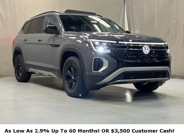 new 2025 Volkswagen Atlas car, priced at $45,351