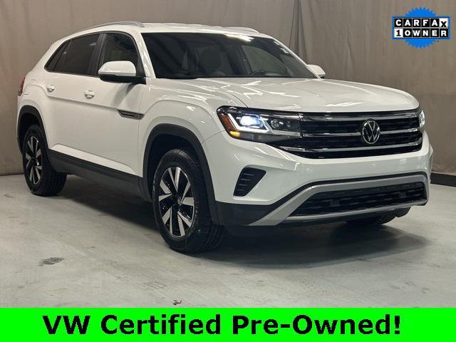 used 2022 Volkswagen Atlas Cross Sport car, priced at $25,474