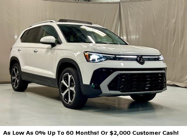 new 2025 Volkswagen Taos car, priced at $33,942