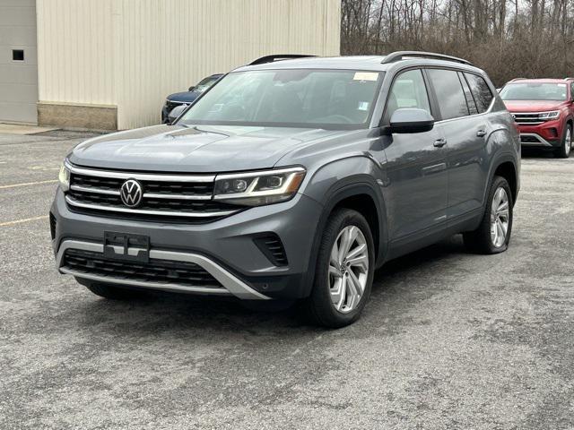 used 2021 Volkswagen Atlas car, priced at $30,017