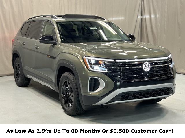 new 2025 Volkswagen Atlas car, priced at $44,896