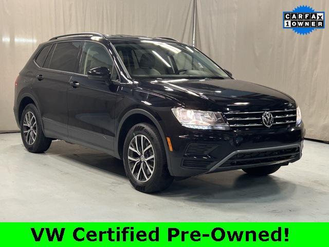 used 2021 Volkswagen Tiguan car, priced at $14,119