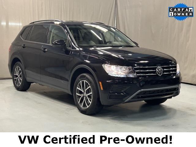 used 2021 Volkswagen Tiguan car, priced at $17,546