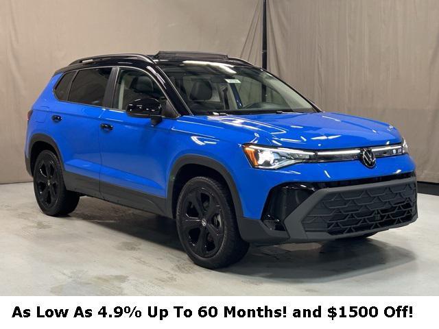 new 2025 Volkswagen Taos car, priced at $33,219