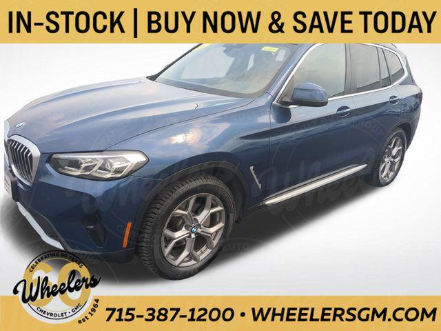 used 2022 BMW X3 car, priced at $32,642