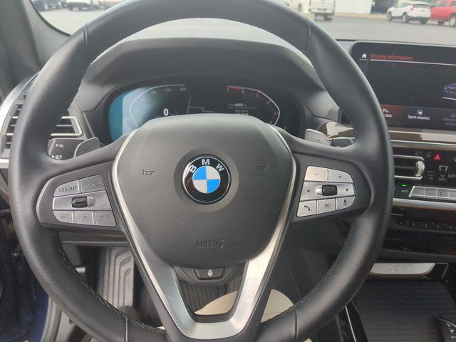 used 2022 BMW X3 car, priced at $32,642