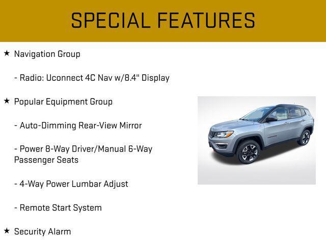 used 2018 Jeep Compass car, priced at $18,987