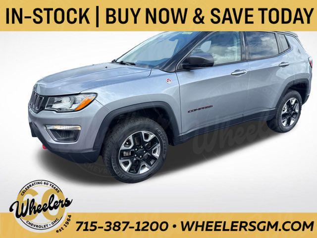 used 2018 Jeep Compass car, priced at $18,987