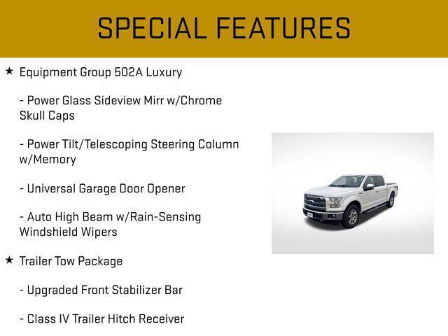 used 2017 Ford F-150 car, priced at $26,837